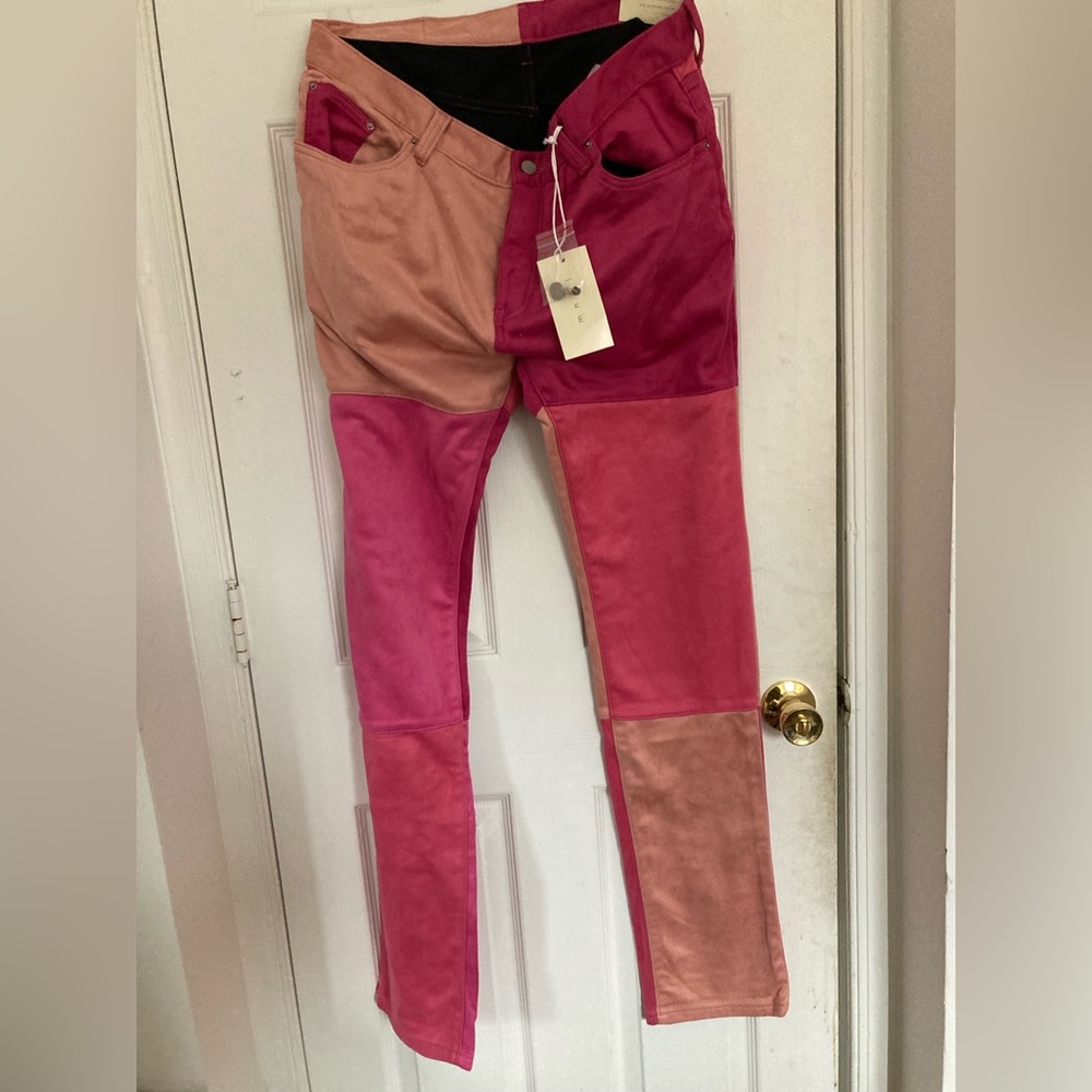 MNML Patchwork Straight Denim - men’s 36 NWT